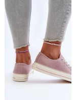 Nízké dámské tenisky Big Star model 21654816 Růžové - Big Star Shoes