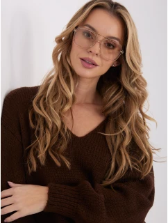 Sukienka IN SK model 21782346 ciemny brązowy - FPrice