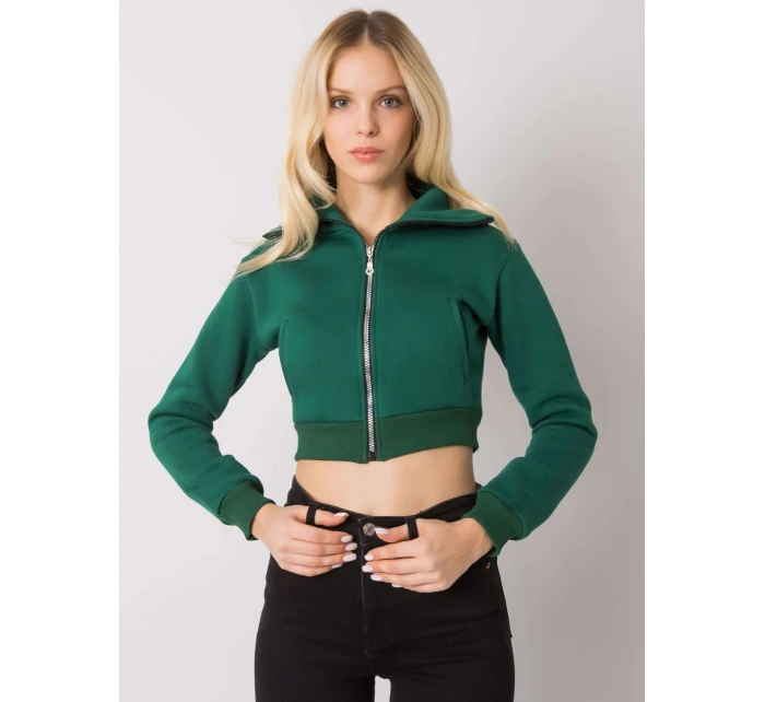 Mikina RV BL 7305.79 tmavo zelená