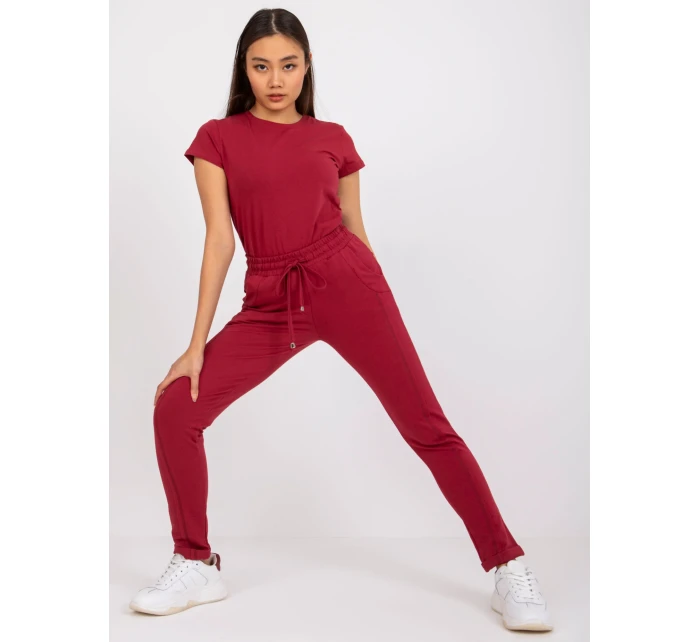 Tepláky RV DR model 14818490 kaštanová - FPrice Tepláky RV DR model 14818490 kaštanová - FPrice