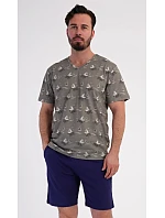 Pánské pyžamo šortky model 22405356 - Vienetta MAN Pánské pyžamo šortky model 22405356 - Vienetta MAN
