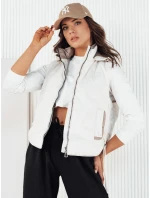 Dámská prošívaná vesta bílá Dstreet model 21974294 - FashionStreet