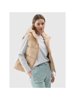 Dámska prešívaná mikina bez rukávov 4F 4FWAW24TVJAF141-83S