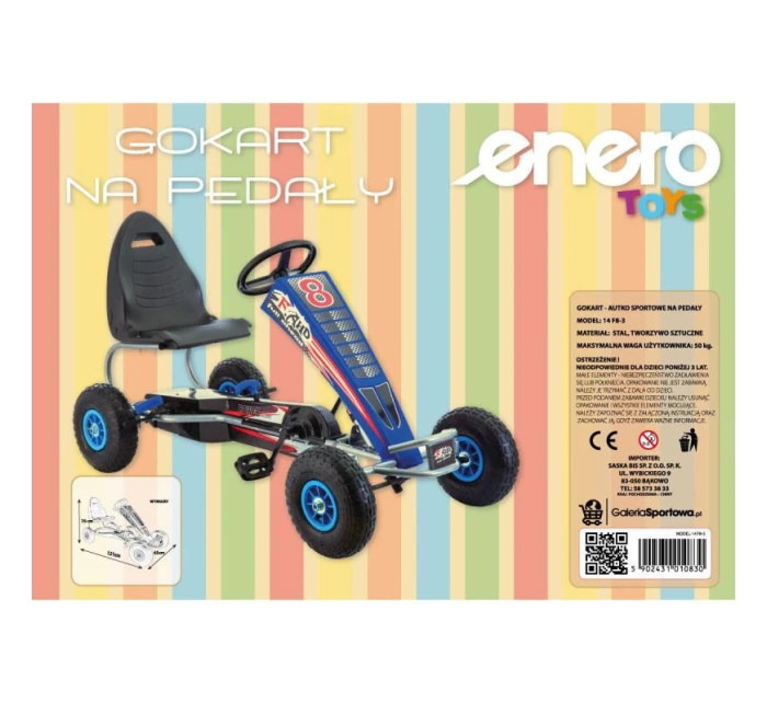MOTOKÁRA ENERO 14 MODRÁ MOTOKÁRA ENERO 14 MODRÁ