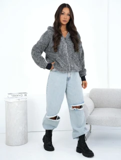 Blúzka CS BL BT1030.00P tmavosivá