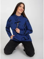 Mikina RV BL 7268 1.92 tmavomodrá