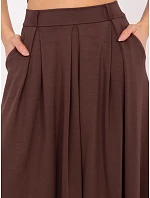 Sukňa RV SD A1240.22P tmavohnedá