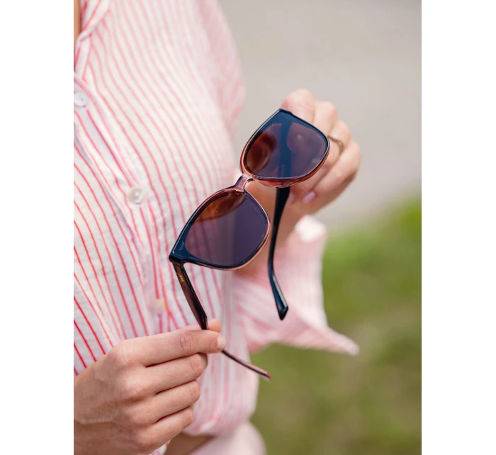 Dámske slnečné okuliare Vuch Trisha Vertical Brown