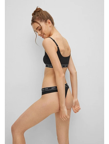 BOSS Dámská tanga 3Pack Stripe model 20946418 - Hugo