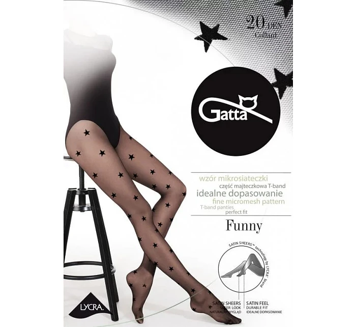 Punčochové kalhoty Funny nr 06 20 den Gatta