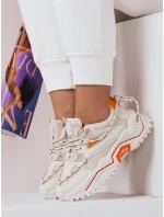 Dámske béžové tenisky ORIS FashionStreet ZY0098