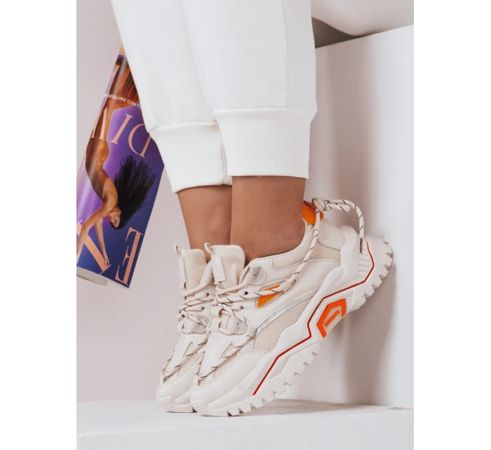 Dámske béžové tenisky ORIS FashionStreet ZY0098