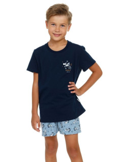 Dětské pyžamo  II tmavě modré model 18366078 - DN Nightwear