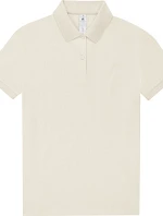 B&C My Polo 210 /women Dámske polo tričko z hrubej bavlny 01.W463 smotanovo biele