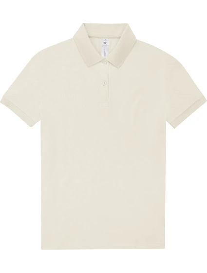 B&C My Polo 210 /women Dámske polo tričko z hrubej bavlny 01.W463 smotanovo biele B&C My Polo 210 /women Dámske polo tričko z hrubej bavlny 01.W463 smotanovo biele