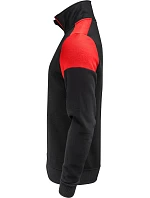 Printer Prime Halfzip Sweater Mikina s 1/4 zipem 61.2069 black/red