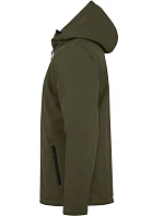 Clique Padded Hooded Softshell Men Pánska zateplená softshellová bunda s kapucňou 67.0952 fog green Clique Padded Hooded Softshell Men Pánska zateplená softshellová bunda s kapucňou 67.0952 fog green