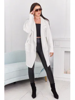 Kapska s vreckami ecru