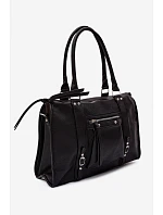 Velká taška z umělé kůže Černá model 22220883 - Flora&Co Velká taška z umělé kůže Černá model 22220883 - Flora&Co
