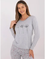 DU PI FP 003.99P sivé pyžamo