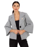 IT KR bunda FL8159.24 sivá