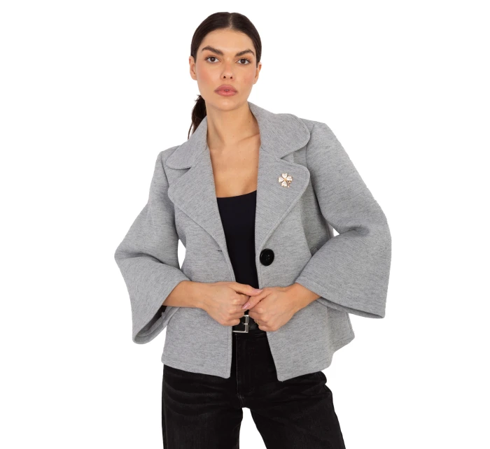 IT KR bunda FL8159.24 sivá