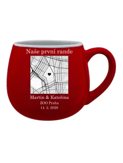 Personalizovaný hrneček s mapou