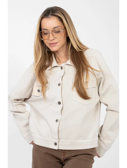 džínsová bunda model 223820 Rue Paris džínsová bunda model 223820 Rue Paris