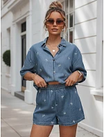 Komplet damski z i niebieski model 22221783 - FashionStreet Komplet damski z i niebieski model 22221783 - FashionStreet