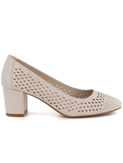 Béžové ažurové lodičky Sergio model 22078978 - LEONE