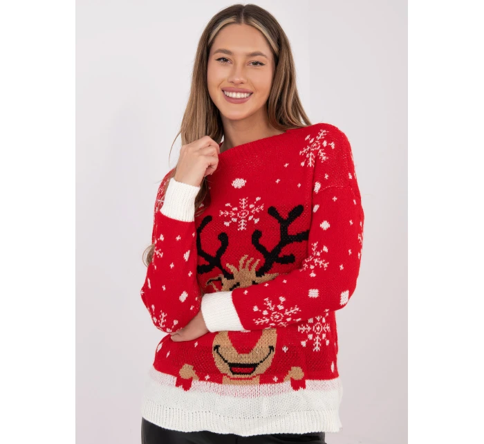 Jumper MI SW 0212.89 červený Jumper MI SW 0212.89 červený