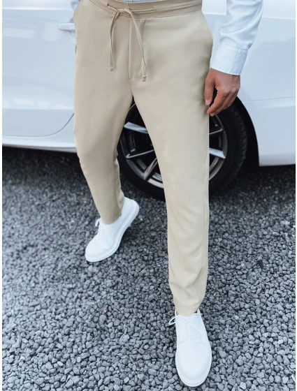 Pánské béžové kalhoty Dstreet model 21977496 - FashionStreet