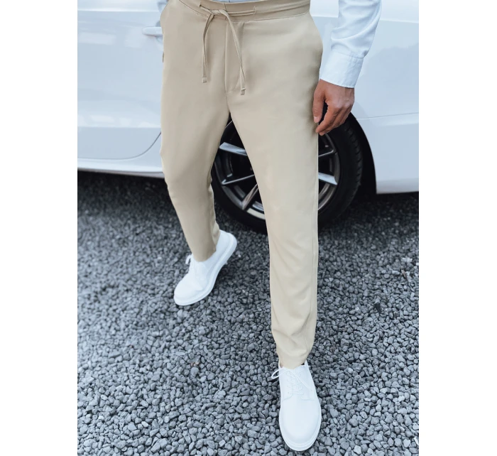 Pánské béžové kalhoty Dstreet model 21977496 - FashionStreet