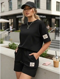 Dámsky čierny set FashionStreet AY1192