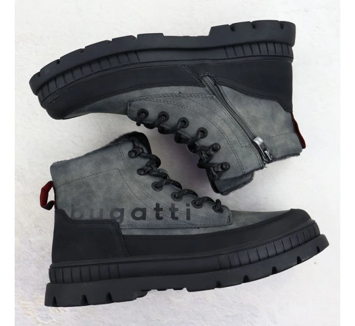 Bugatti šedé pánske členkové tenisky SS153072