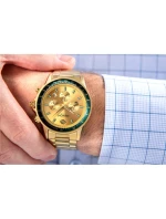 Pánské hodinky Chronograph Sapphire Gold Green model 21807579 - Giewont Pánské hodinky Chronograph Sapphire Gold Green model 21807579 - Giewont