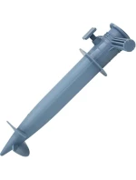 PARASOL BASIS 30x17x6cm MODRÁ