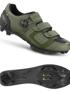 buty MTB model 21845199 zielone 44 kompozyt - Crono