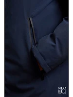 Men Pánská teplá parka deep black model 22499558 - NEOBLU Men Pánská teplá parka deep black model 22499558 - NEOBLU