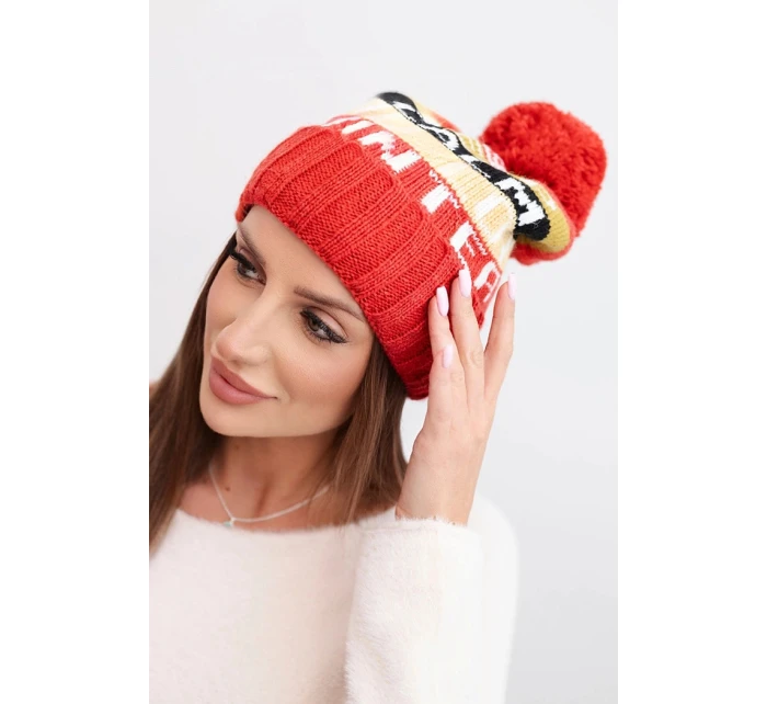 Fleecová čepice Marta K231 ecru