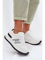 Dámské tenisky na platformě Big Star TT274882 Hi-Poly System Bílé Dámské tenisky na platformě Big Star TT274882 Hi-Poly System Bílé