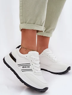 Dámské tenisky na platformě Big Star TT274882 Hi-Poly System Bílé