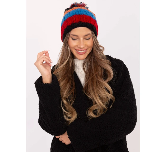 Czapka AT CZ model 21798061 ciemny bezowy - FPrice Czapka AT CZ model 21798061 ciemny bezowy - FPrice