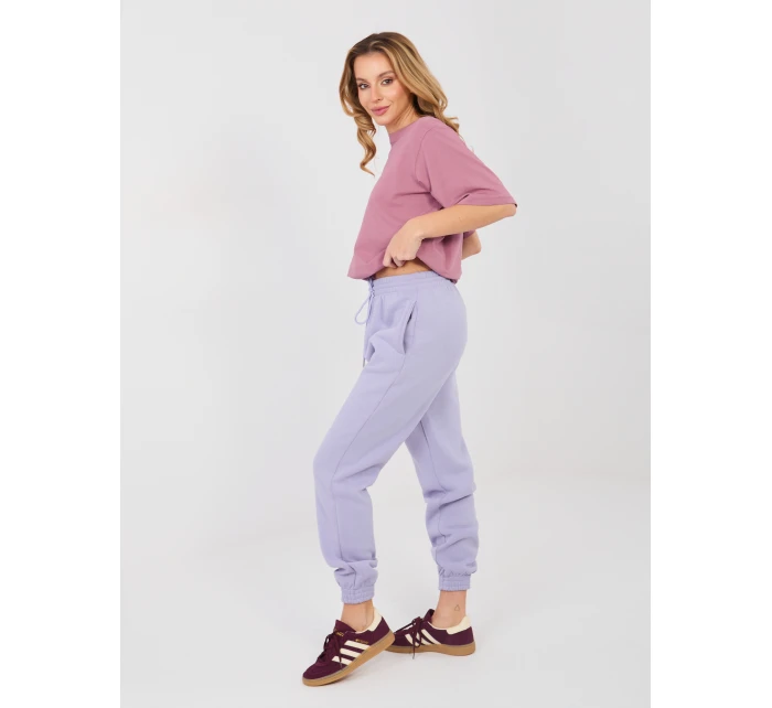 Tepláky CLM DR 1107.98 svetlo fialové