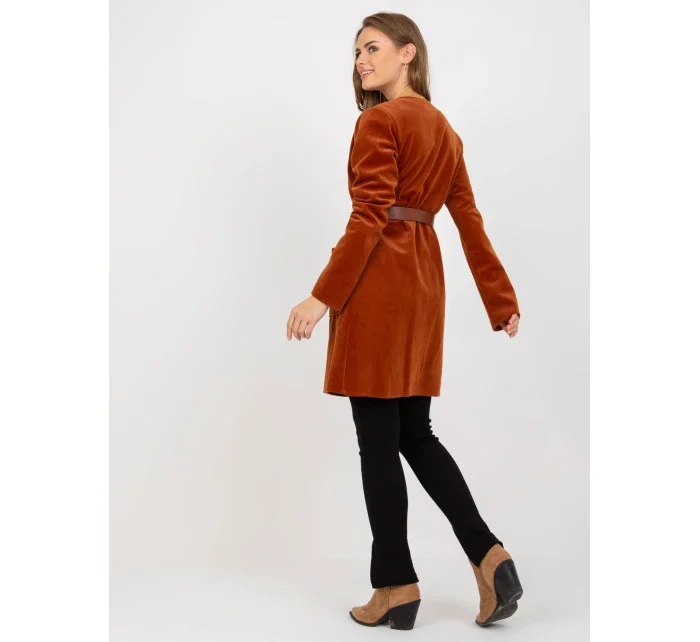 Dámský přehoz LK NA model 17624262 světle hnědý - FPrice Dámský přehoz LK NA model 17624262 světle hnědý - FPrice