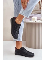 Dámske zateplené tenisky Big Star Black