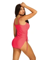 Dámské jednodílné plavky  2 Tmavě růžová  model 21269950 - Self