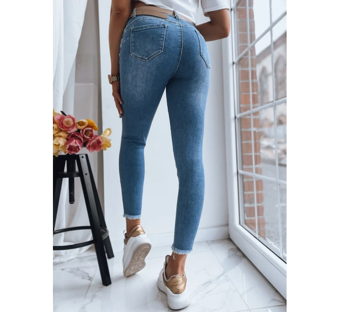 Dámske nohavice LOOKING GOOD modré FashionStreet UY1388