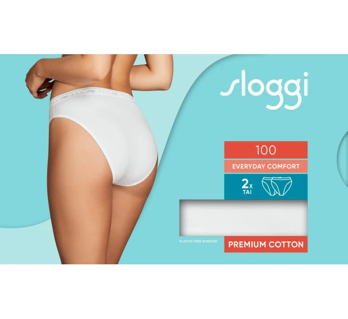 Dámske nohavičky Sloggi 24/7 100 Tai 2P biele