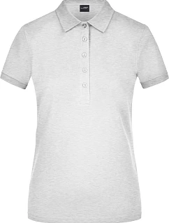 JN 709 Dámské elastické piqué polo model 22488540 grey heather - Daiber